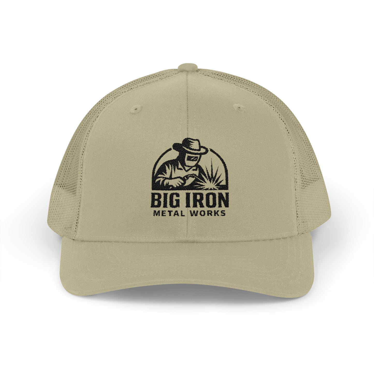 Big Iron Logo Trucker Hats