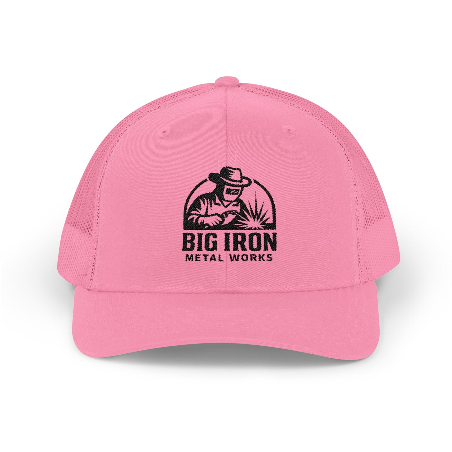Big Iron Logo Trucker Hats