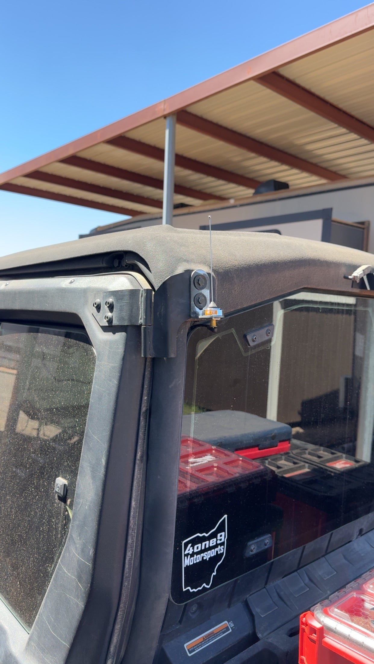 Can-Am Defender Whip Mount