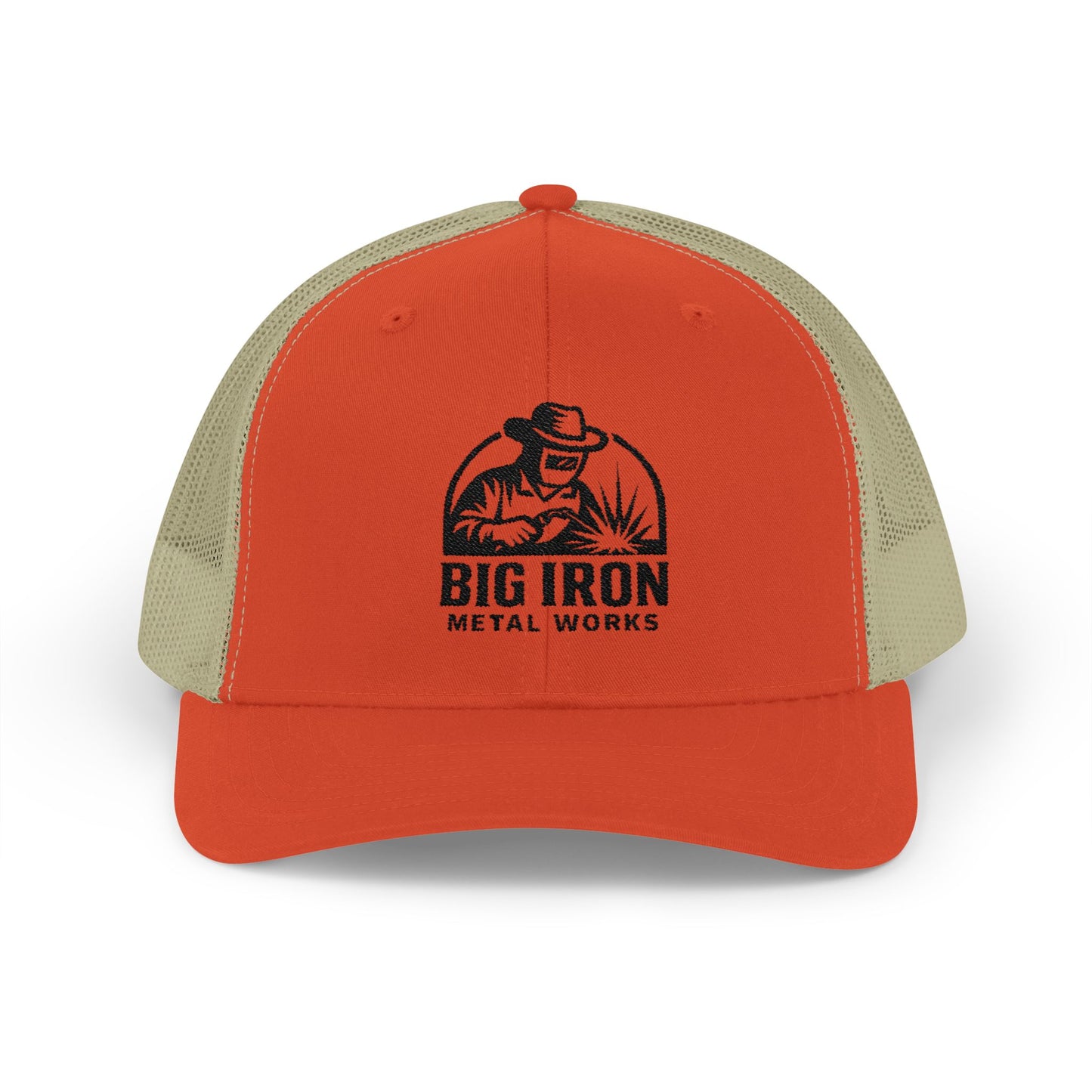 Big Iron Logo Trucker Hats