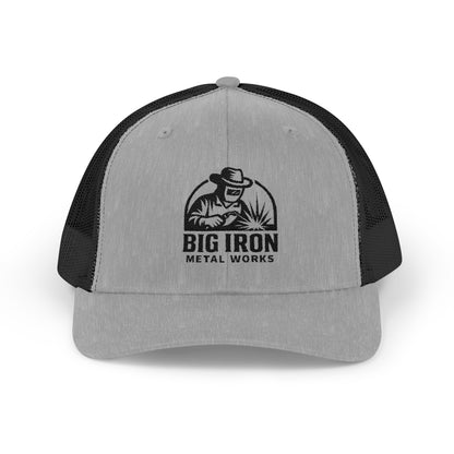 Big Iron Logo Trucker Hats