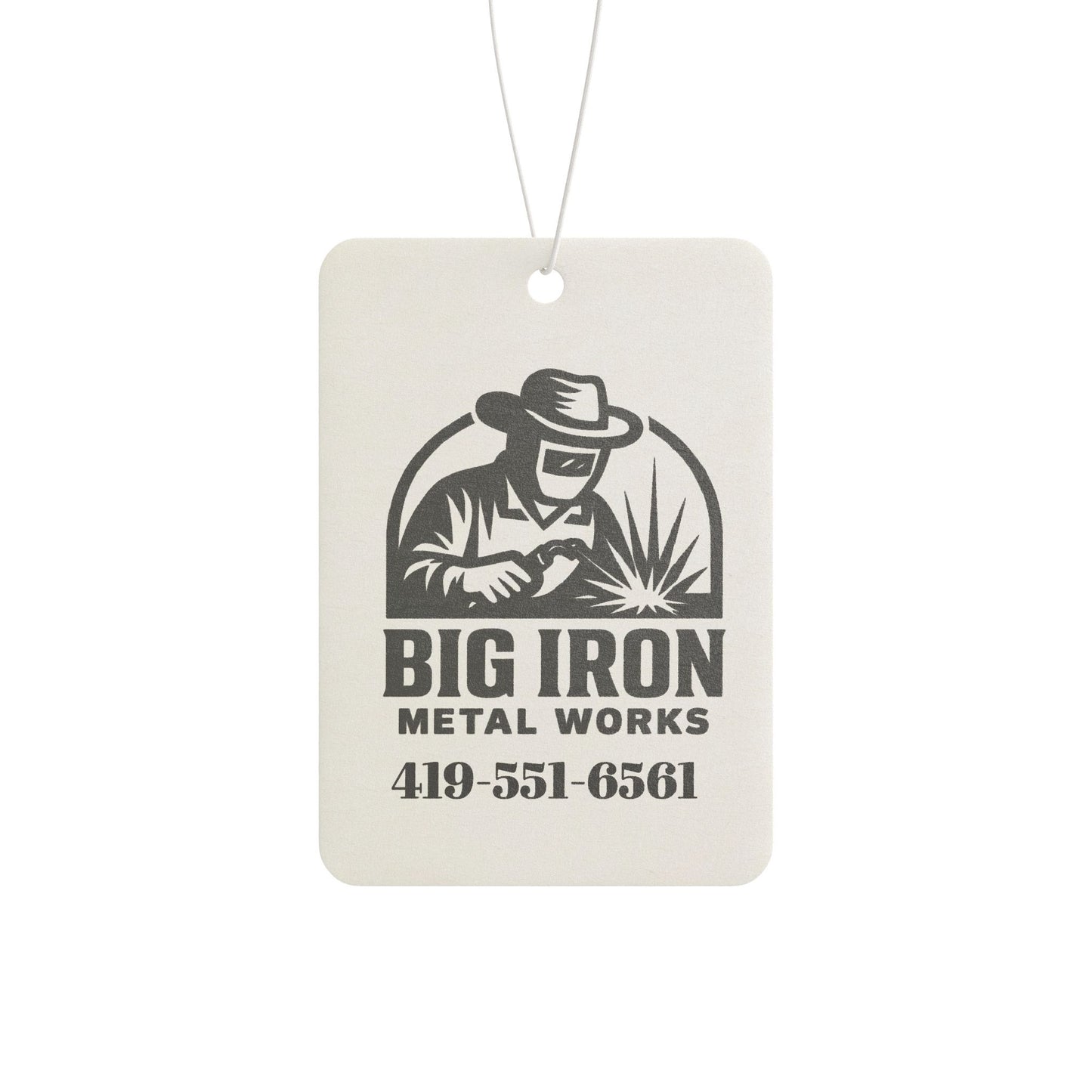 Big Iron Air Freshener