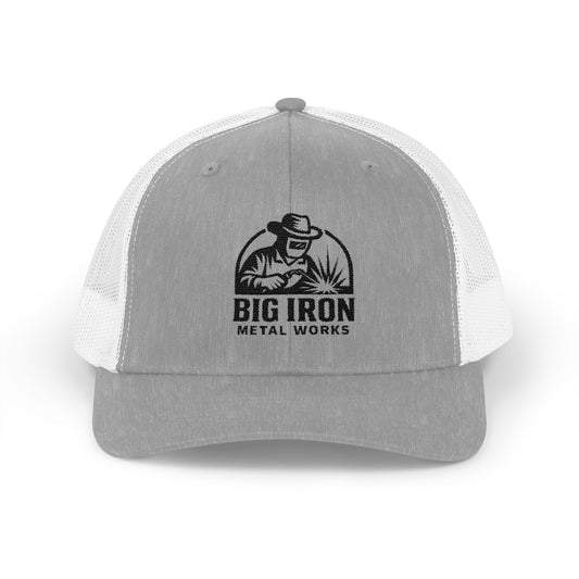Big Iron Logo Trucker Hats